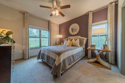 Spacious bedroom at The Oxmoor in Birmingham, AL